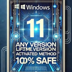 Windows 11 Full Activation Any Version Lifetime Activation 100% Safe