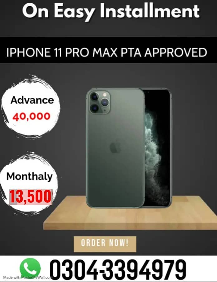 Apple iPhone 11 Pro Max PTA APPROVED 0