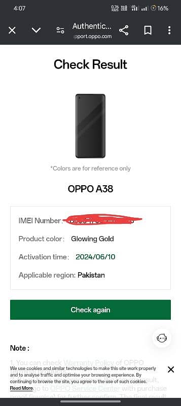 Oppo A38 6/128GB 11