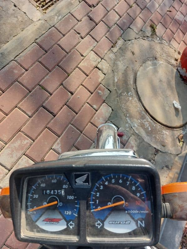 honda 125 urgent for sale in Bahria town lahore 3