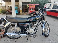 Honda CG 125 |  Model  2023 | Black Colour | *0*3*3*4*8*1*2*4*4*8*1* 6