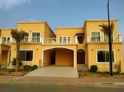 350sq yd 4Bed DDL Sports Villas with 100sq yd BackYard LAWN For Sale In Bahria Town Karachi