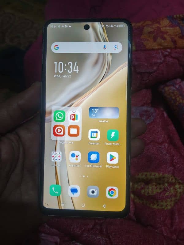 Infinix hot 40 pro 8gb rom 256 condition 10/10 almost 7 month warrenty 5