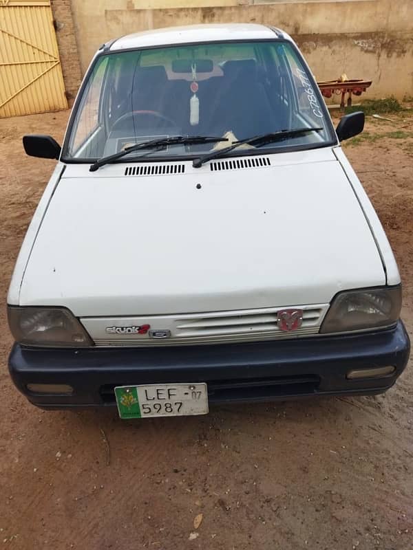 Suzuki Mehran 2007 full ok lush condition no any work 1