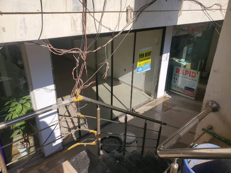 470Sq-ft Lower Ground shop Available for rent in bahria town phase 7 spring north 4