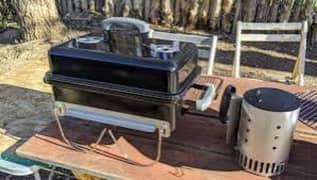 WEBER brand Go Anywhere Charcoal Grill