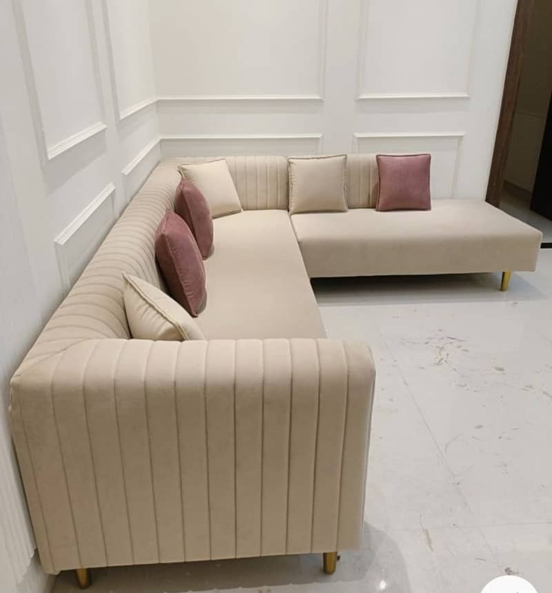 Sofa Set - Poshish Sofa - Luxury Sofa - L Shape Sofa - Corner Sofa Set 7