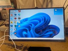 dell gaming monitor bezlless 75hz display refresh rate