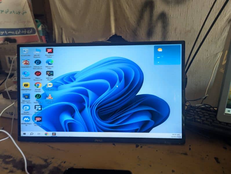 dell gaming monitor bezlless 75hz display refresh rate 5