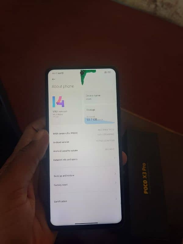 Poco X3 pro 8/256 Gaming Phone All Ok Read Description 6