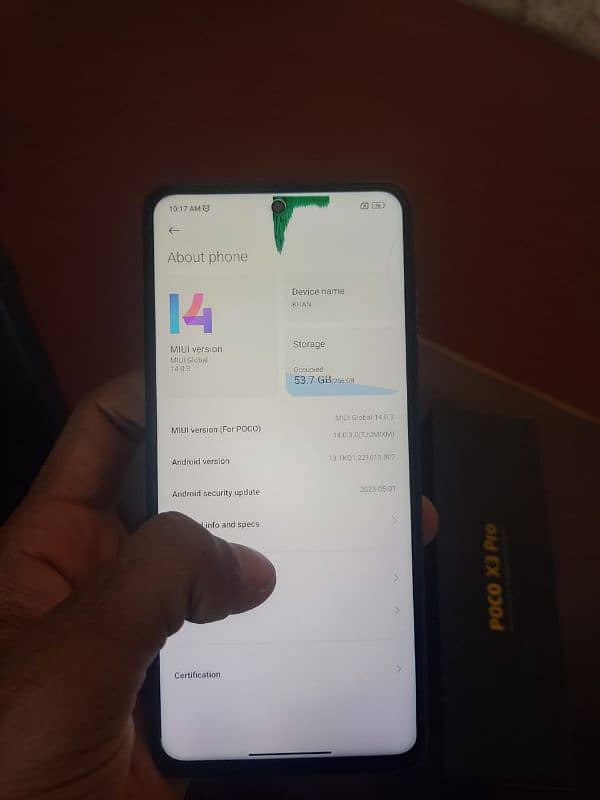 Poco X3 pro 8/256 Gaming Phone All Ok Read Description 7