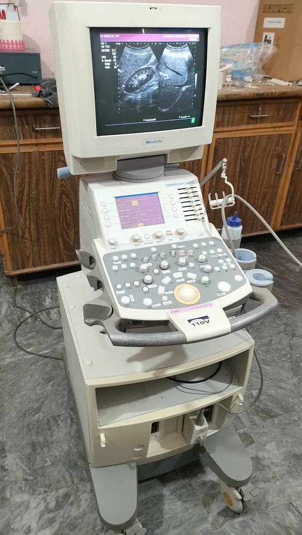 Refurb japaense color Doppler  portable & trolley mounted ultrasound m 5