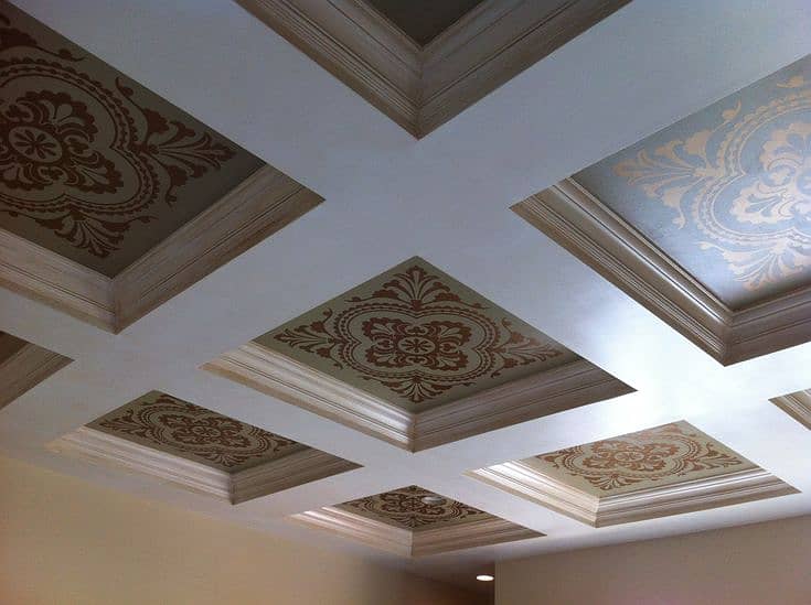 2x2 ceiling- Fency ceiling-False ceiling-Gypsum ceiling-media wall 14