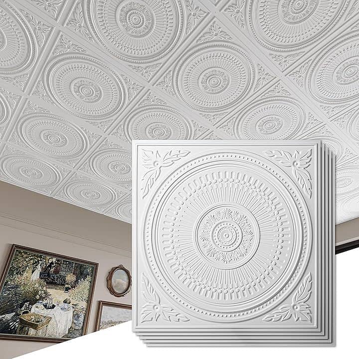 2x2 ceiling- Fency ceiling-False ceiling-Gypsum ceiling-media wall 15