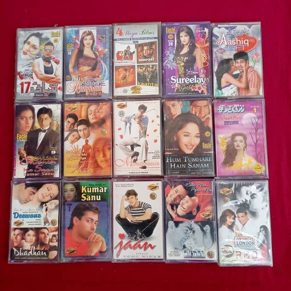 Audio cassettes indian Pakistani Songs 2