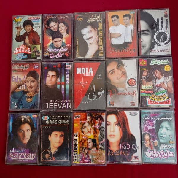 Audio cassettes indian Pakistani Songs 4