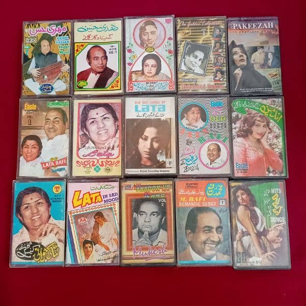 Audio cassettes indian Pakistani Songs 7