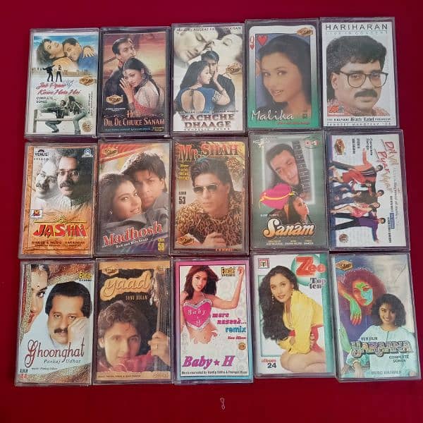 Audio cassettes indian Pakistani Songs 9