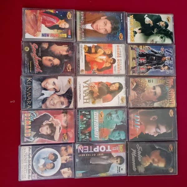 Audio cassettes indian Pakistani Songs 13