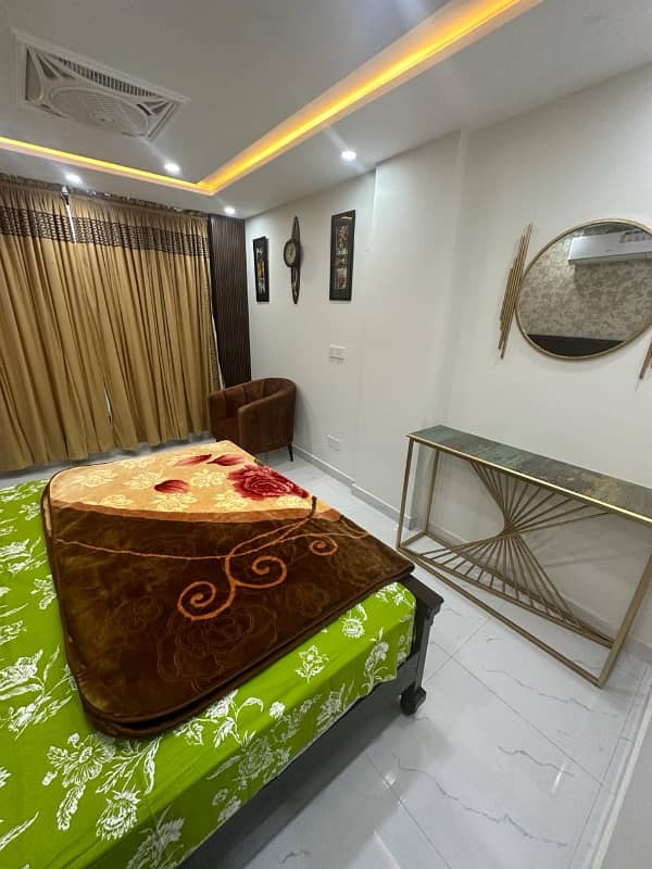 Furnished New Luxury 1 Bedroom Apartment For Rent With All Facilities In Sector E Bahria Town 5