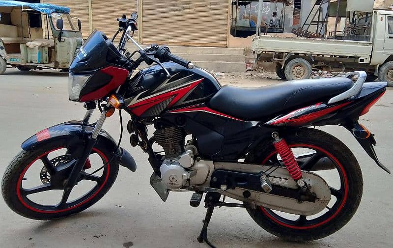 HONDA CB 125 F 2019 KARACHI NUMBER 0