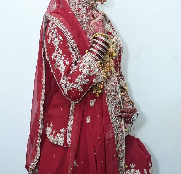 *Bridal lehenga | ready to wear | Deziner lehenga | Red lehenga* 1