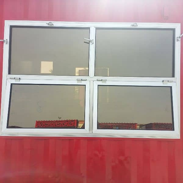 aluminum glass PVC aluminum working 2