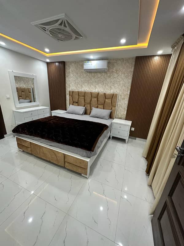 Furnished New Luxury 1 Bedroom Apartment For Rent With All Facilities In Sector C Bahria Town 0