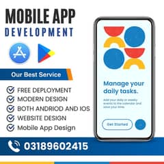 Mobile App Website design App Development Web design Web Development