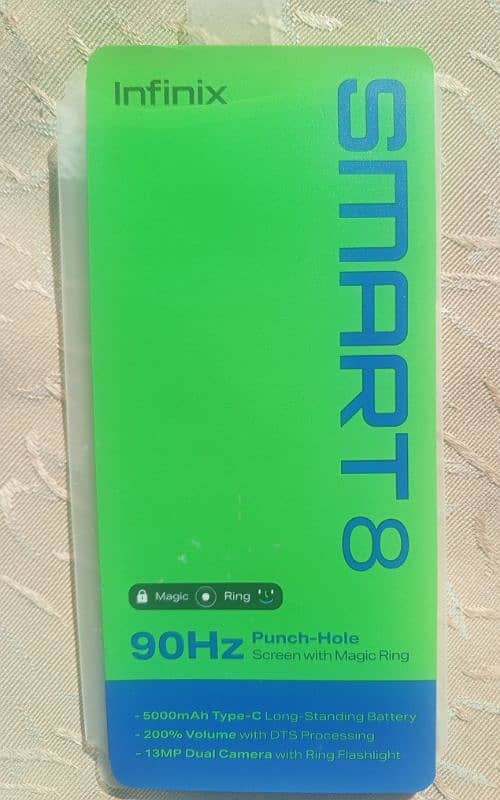 Infinix smart 8 just one month use 6