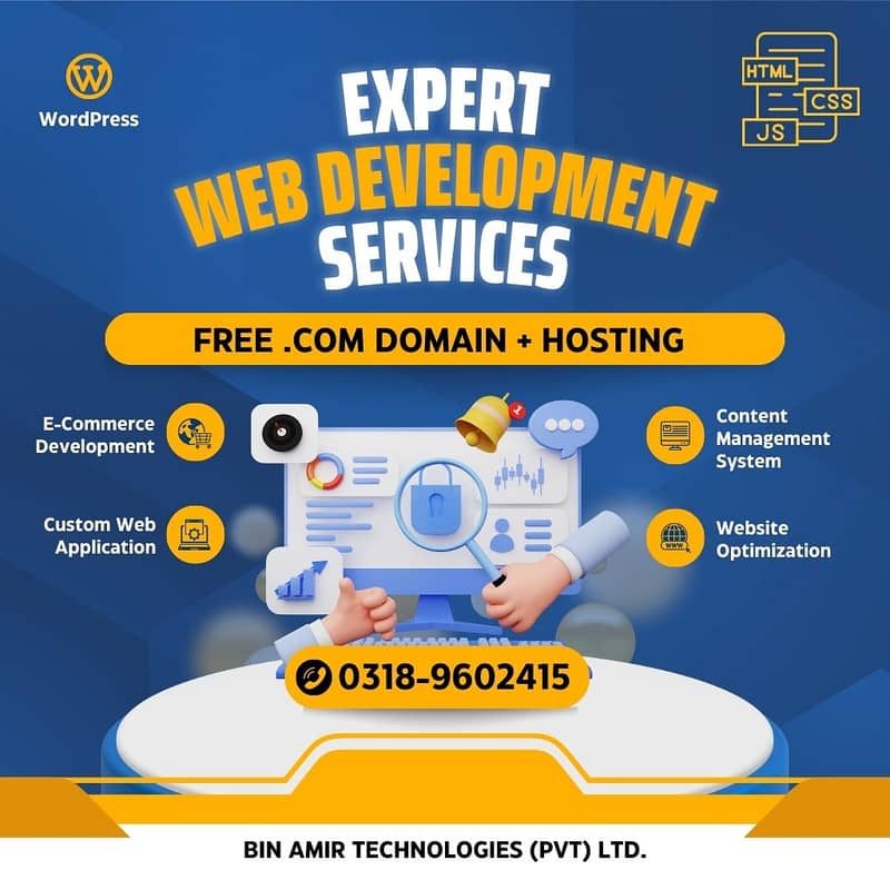 Professional web development services ,WordPress services App develop 1