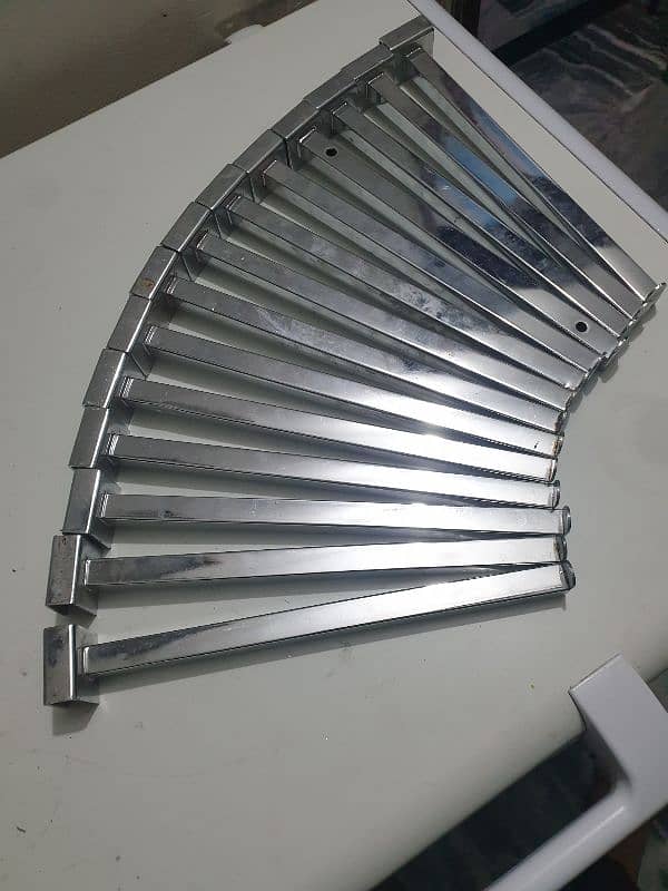 stainless steel racks for outlet display 0