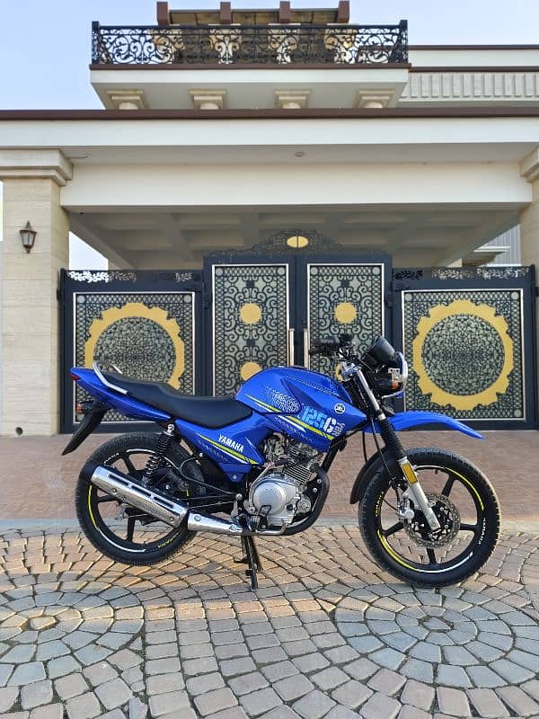 Yamaha Ybr 125G Blue Colour 0