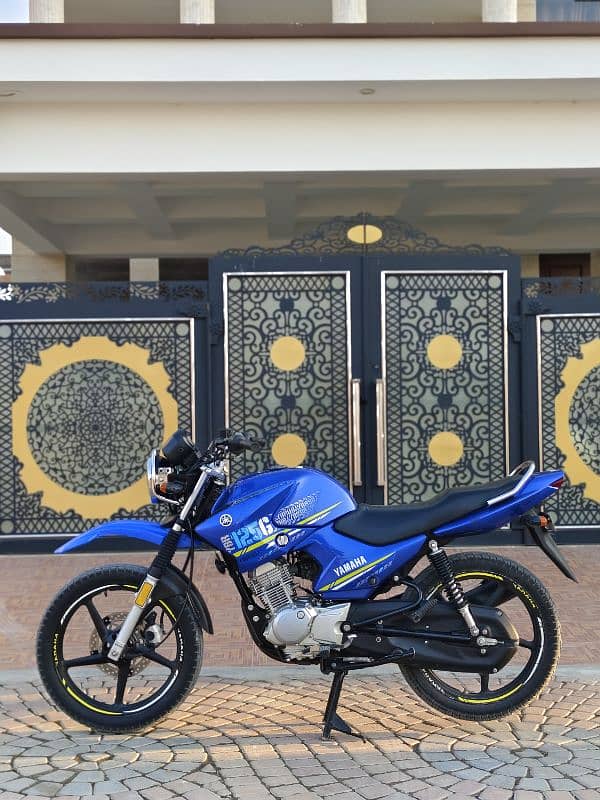 Yamaha Ybr 125G Blue Colour 1