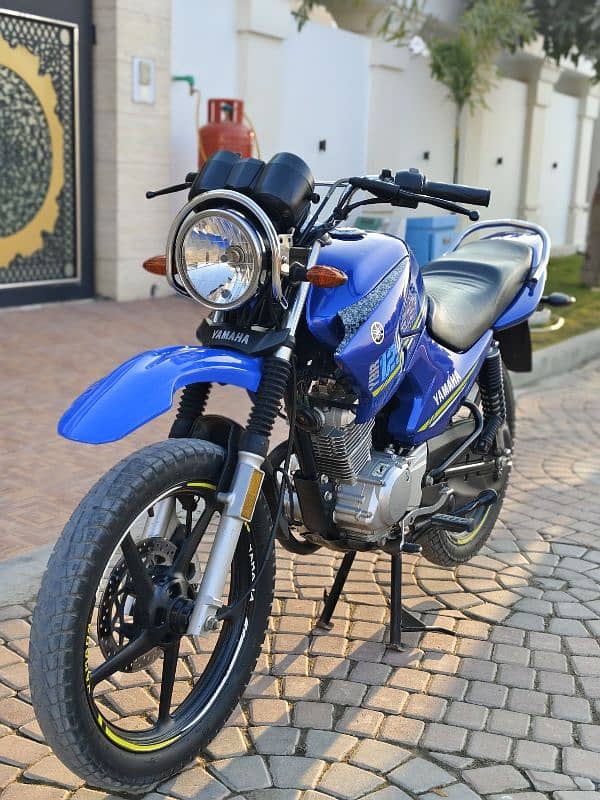 Yamaha Ybr 125G Blue Colour 2