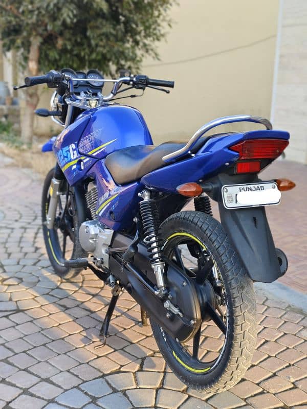 Yamaha Ybr 125G Blue Colour 4