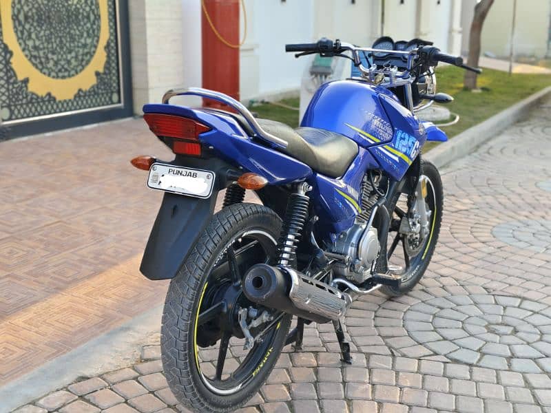 Yamaha Ybr 125G Blue Colour 5