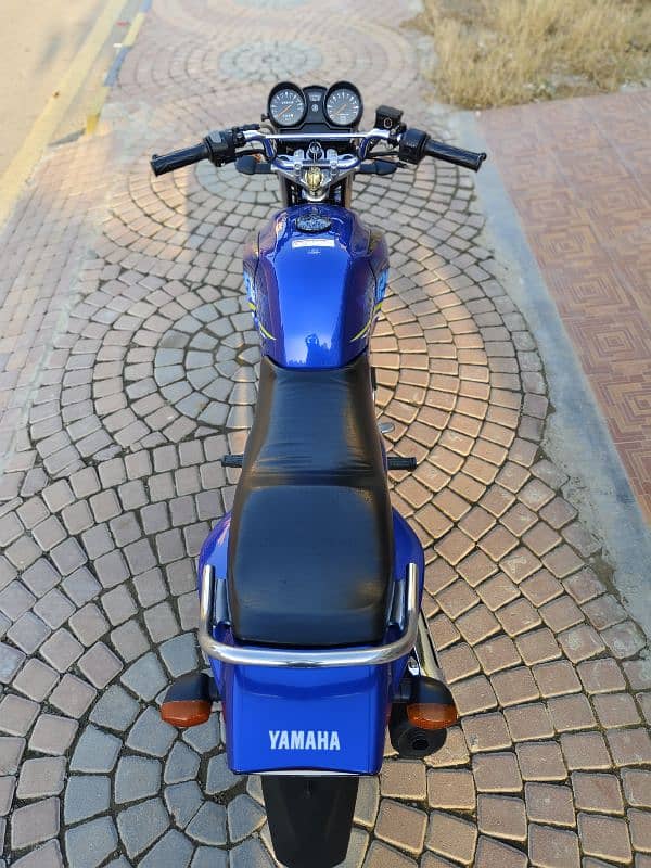 Yamaha Ybr 125G Blue Colour 6