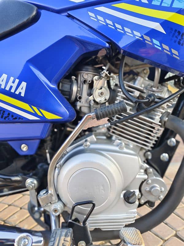 Yamaha Ybr 125G Blue Colour 12