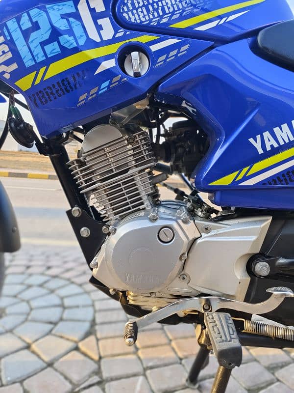 Yamaha Ybr 125G Blue Colour 13