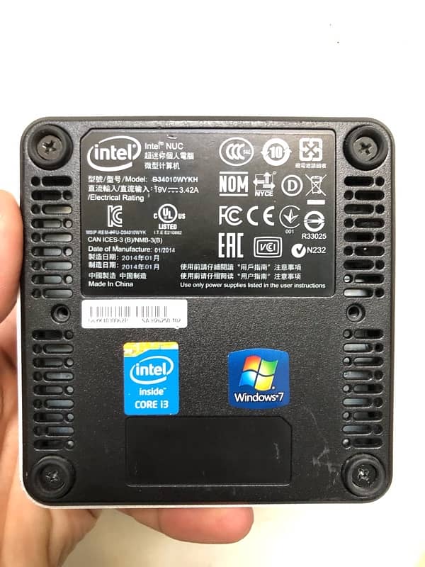 Intel NUC i3-4th Generation, 4x4 Size, Wifi, COD, Mini Tiny ThinClient 5