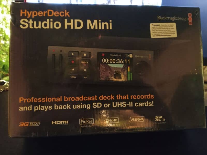 Atem Mini Pro, OSEE DECK /DUET, Hyper Deck Studio HD Mini 2