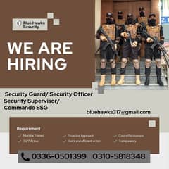 Security Guard/ Security Officer / Security Supervisor/ Commando SSG