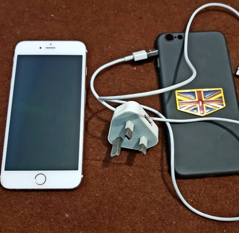 i phone 6s plus. Official PTA approved with original charger and cable 0