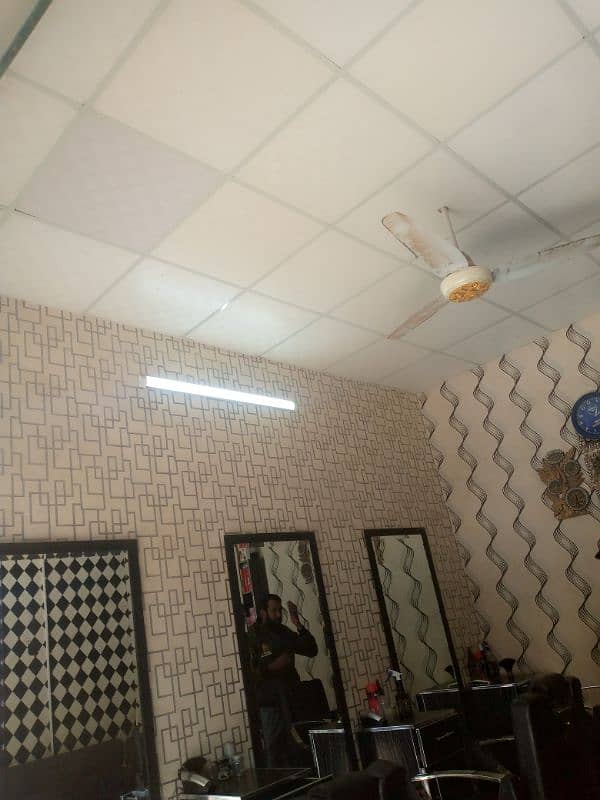 (running business ) hair saloon for sale 1