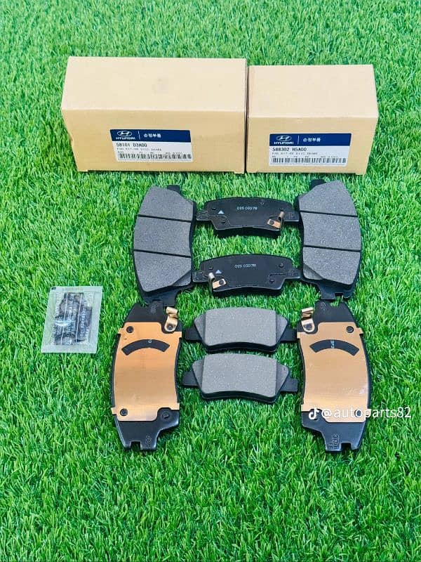 Hyundai Tucson front back disc pad 1