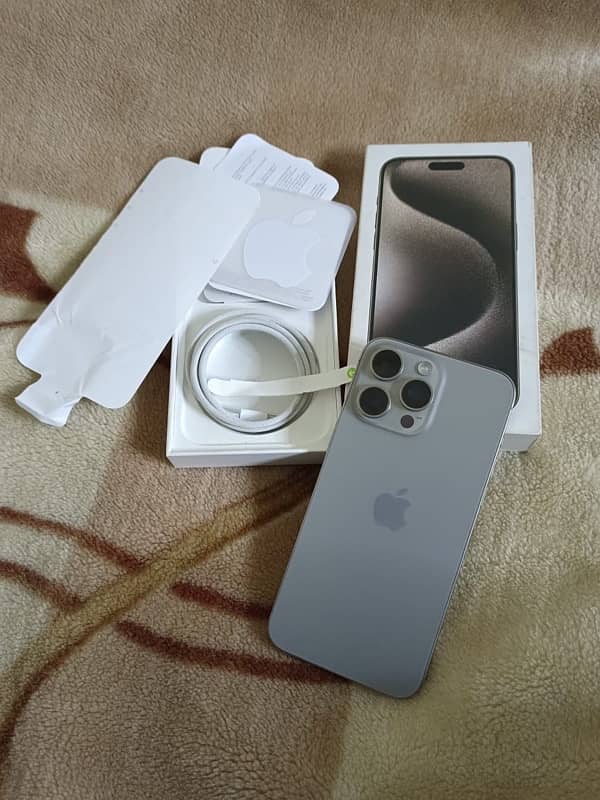 iPhone 15 Pro Max 256gb Brand new 0