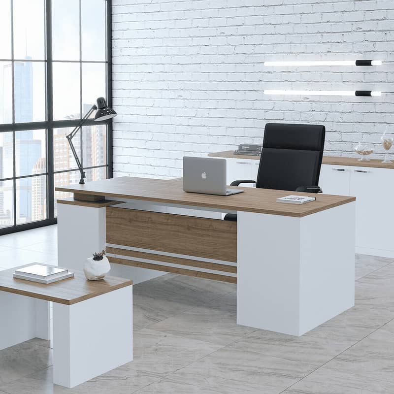 Office Table , CEO table , Boss , Executive Table , Office Furniture 10