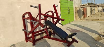 Brand New Incline Plate-Loaded Chest Press Machine For Sale