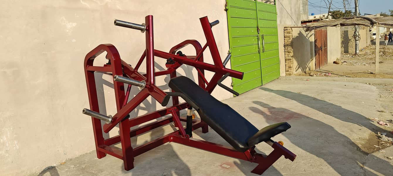 Brand New Incline Plate-Loaded Chest Press Machine For Sale 0